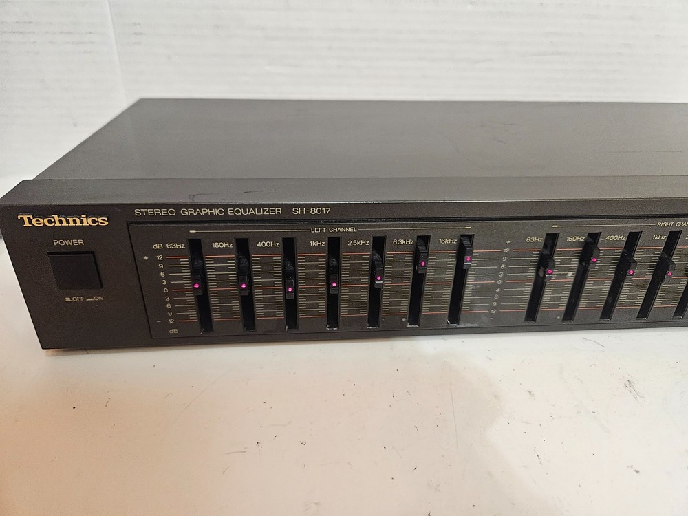 Technics SH-8017 7-Band Graphic Equalizer – Vintage Hi-Fi Tested