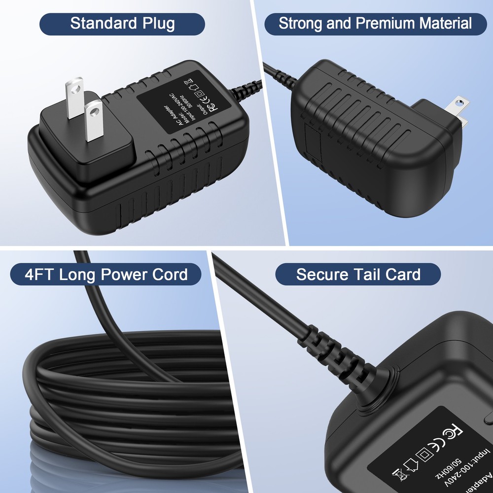 Charger for Disc CD Player PC308B PC301B PC332B PC108B PC800 PC800B PC101B