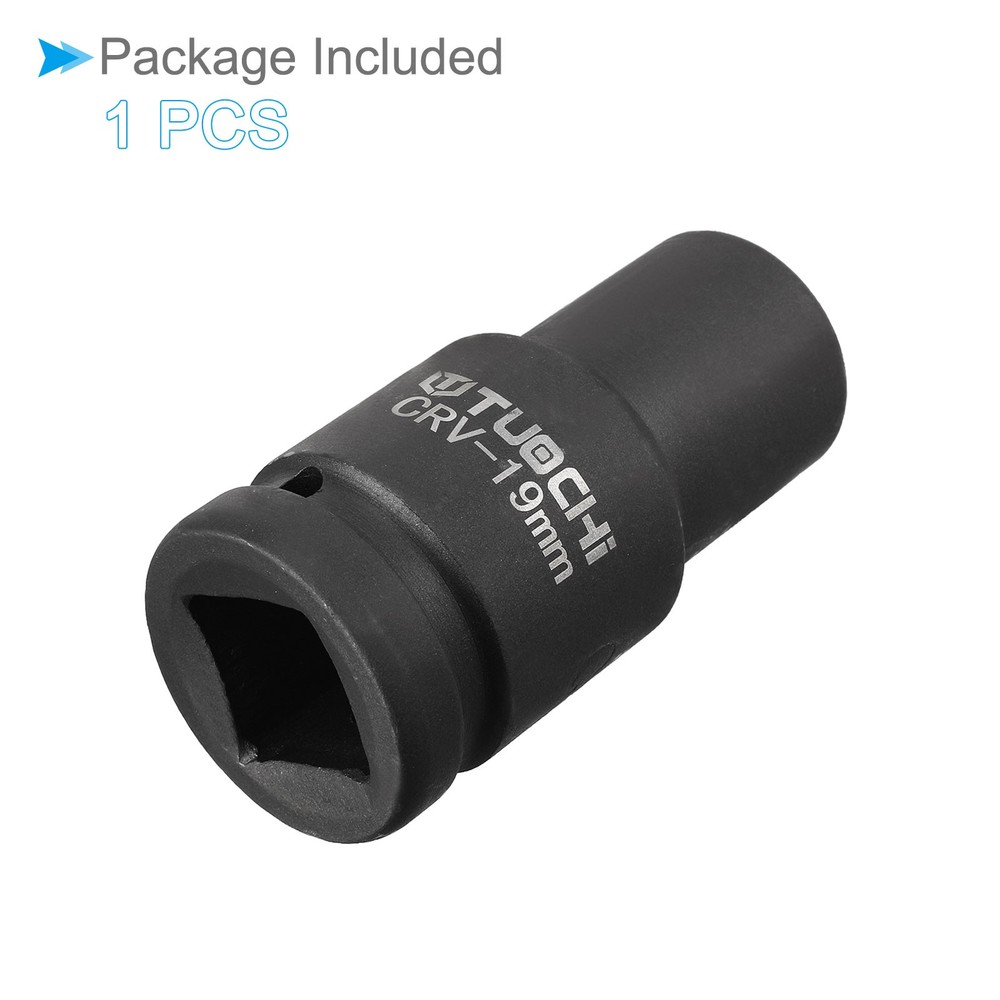 Deep Impact Socket 3/4" Drive 19mm Socket 6 Point for DIY Making