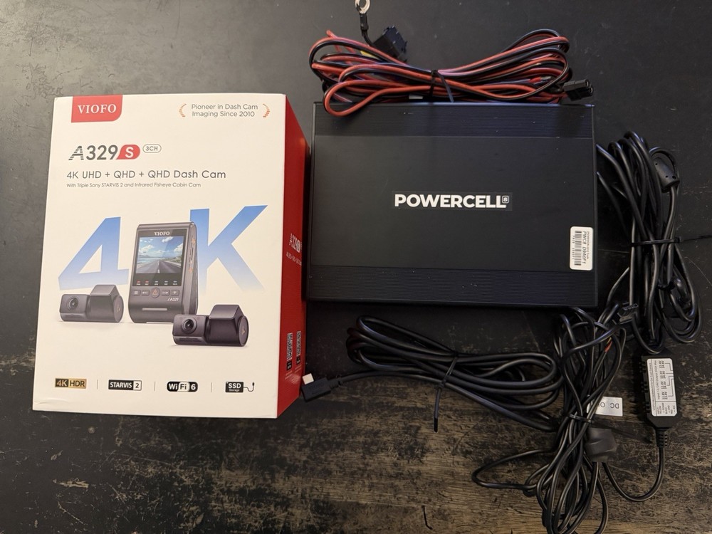 Viofo A329S 3-Channel Complete Bundle