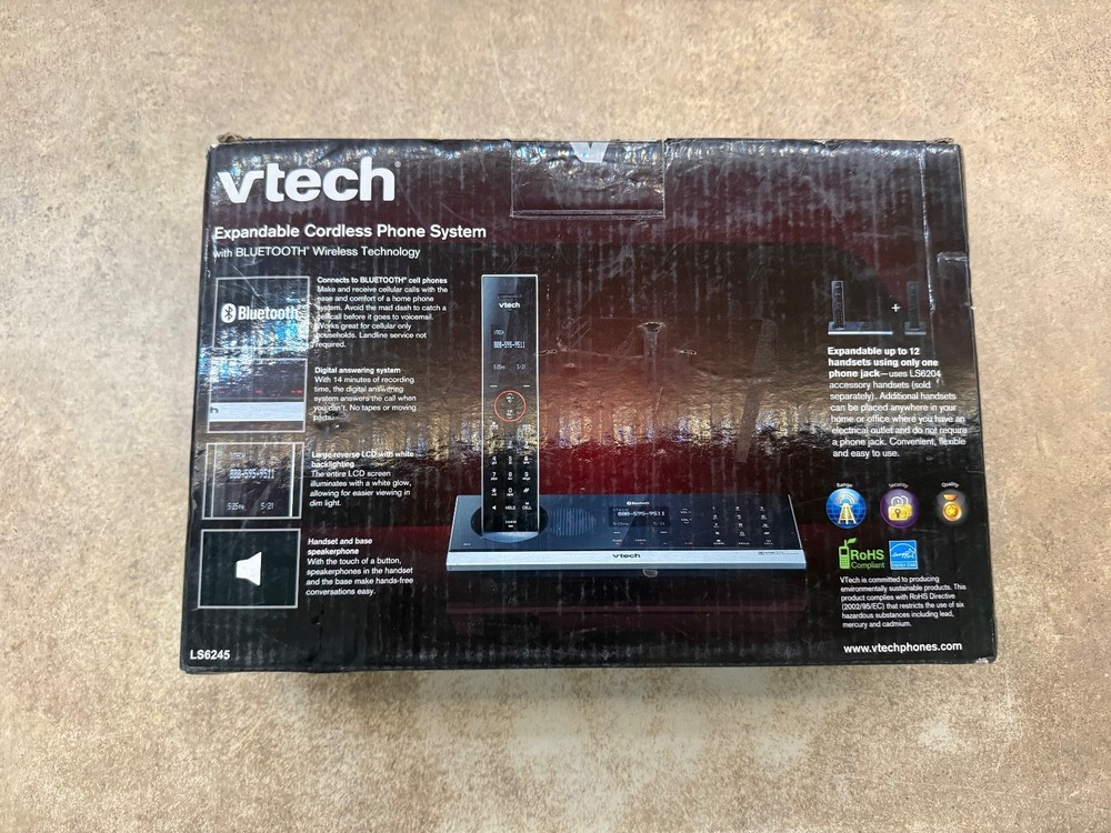 VTech LS6245 Single Line Phone Bluetooth Speakerphone