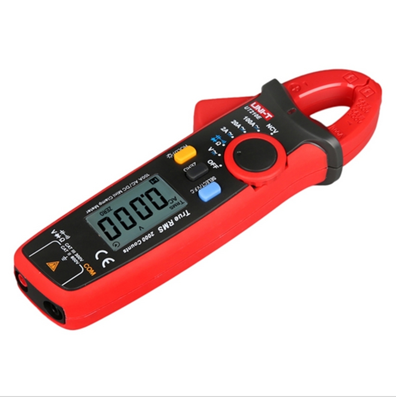 UNI T UT210E TRUE RMS Digital Clamp Meter AC DC Ammeter Voltmeter Ohmmeter