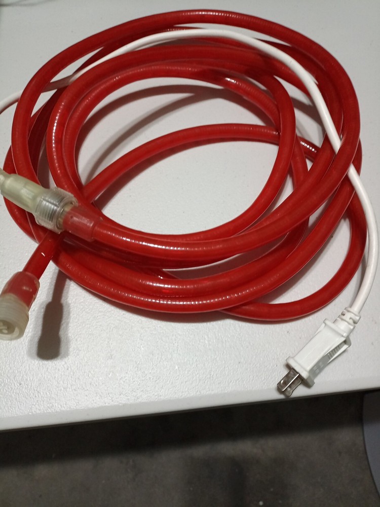 Rope Light Red 15 Ft