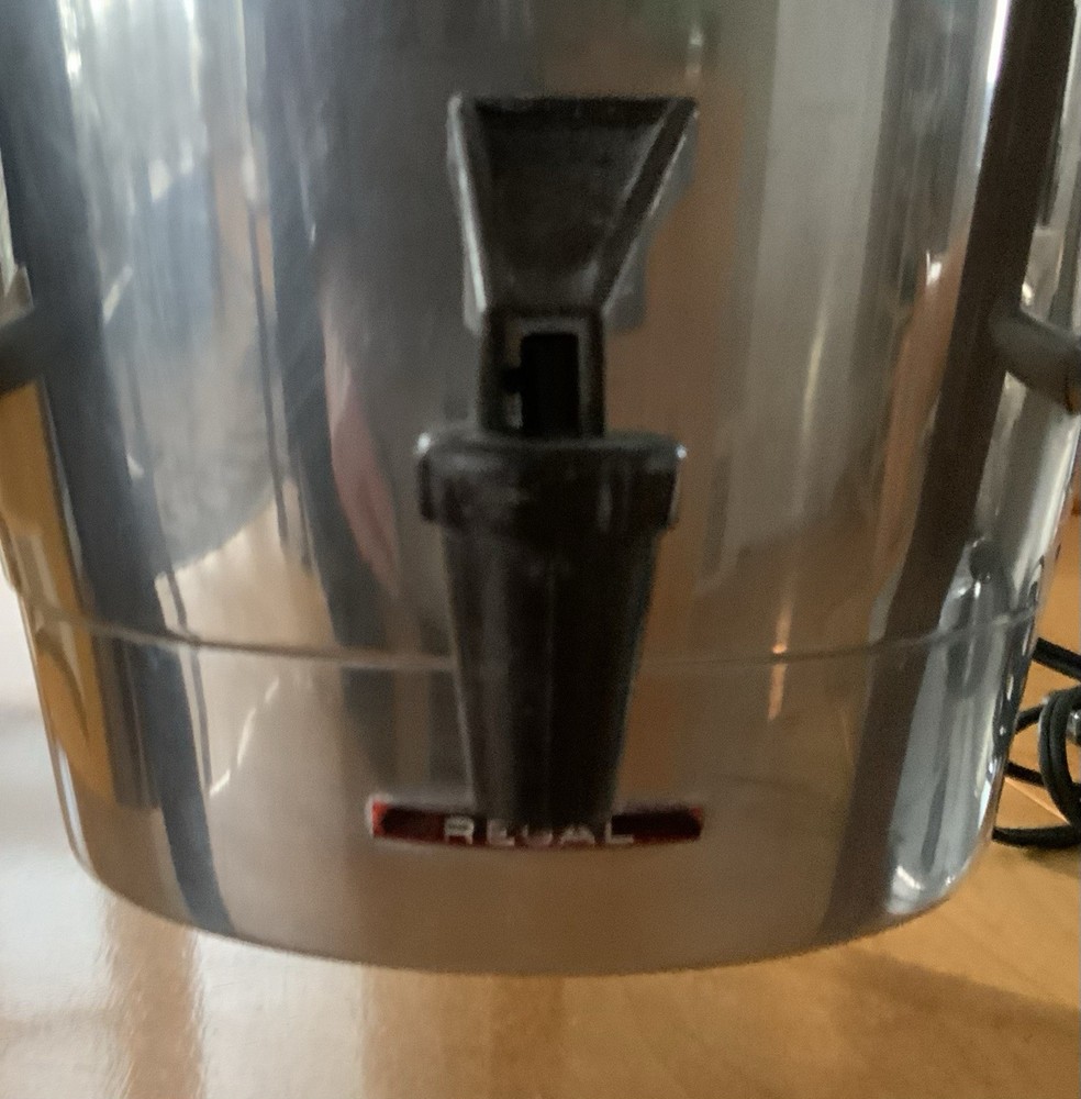 Vintage 60’s Regal Ware Atomic Rocket Coffee Maker Percolator #7016 MCM 40 Cup