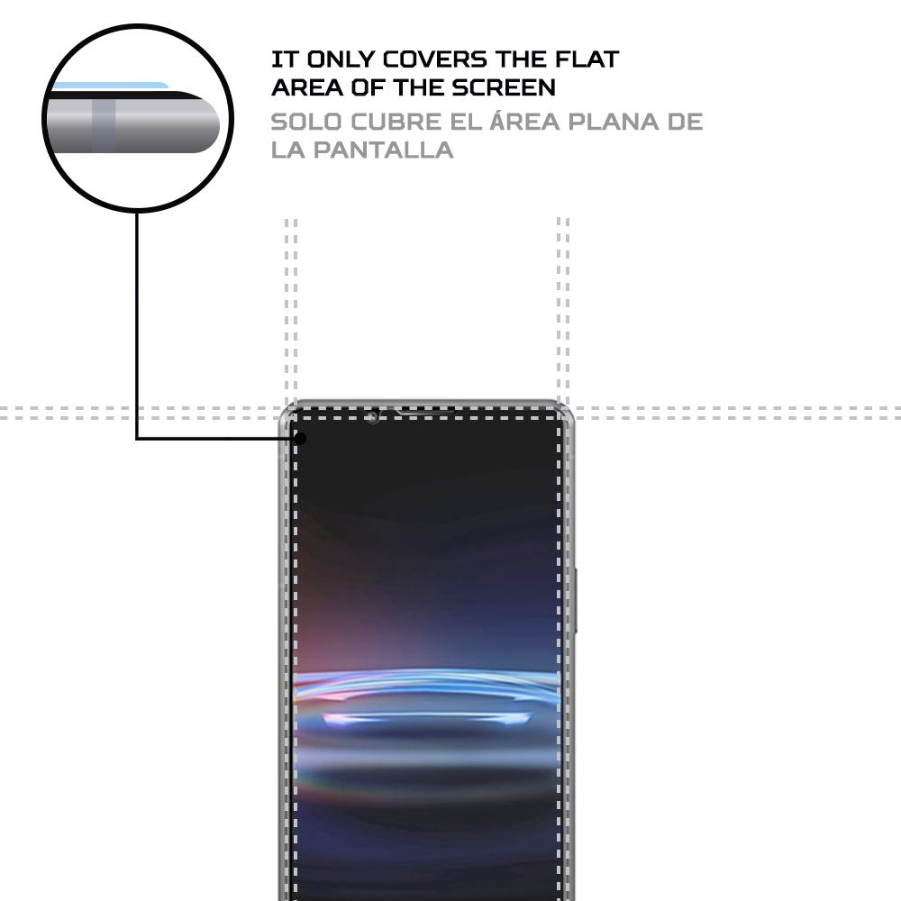 ANTISHOCK Screen protector for Sony Xperia Pro-I