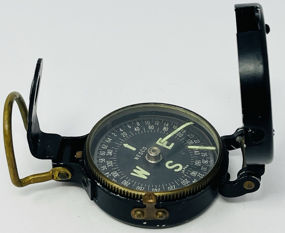 Vintage Lensatic Engineer Compass  Early 1960s Navigation Tool