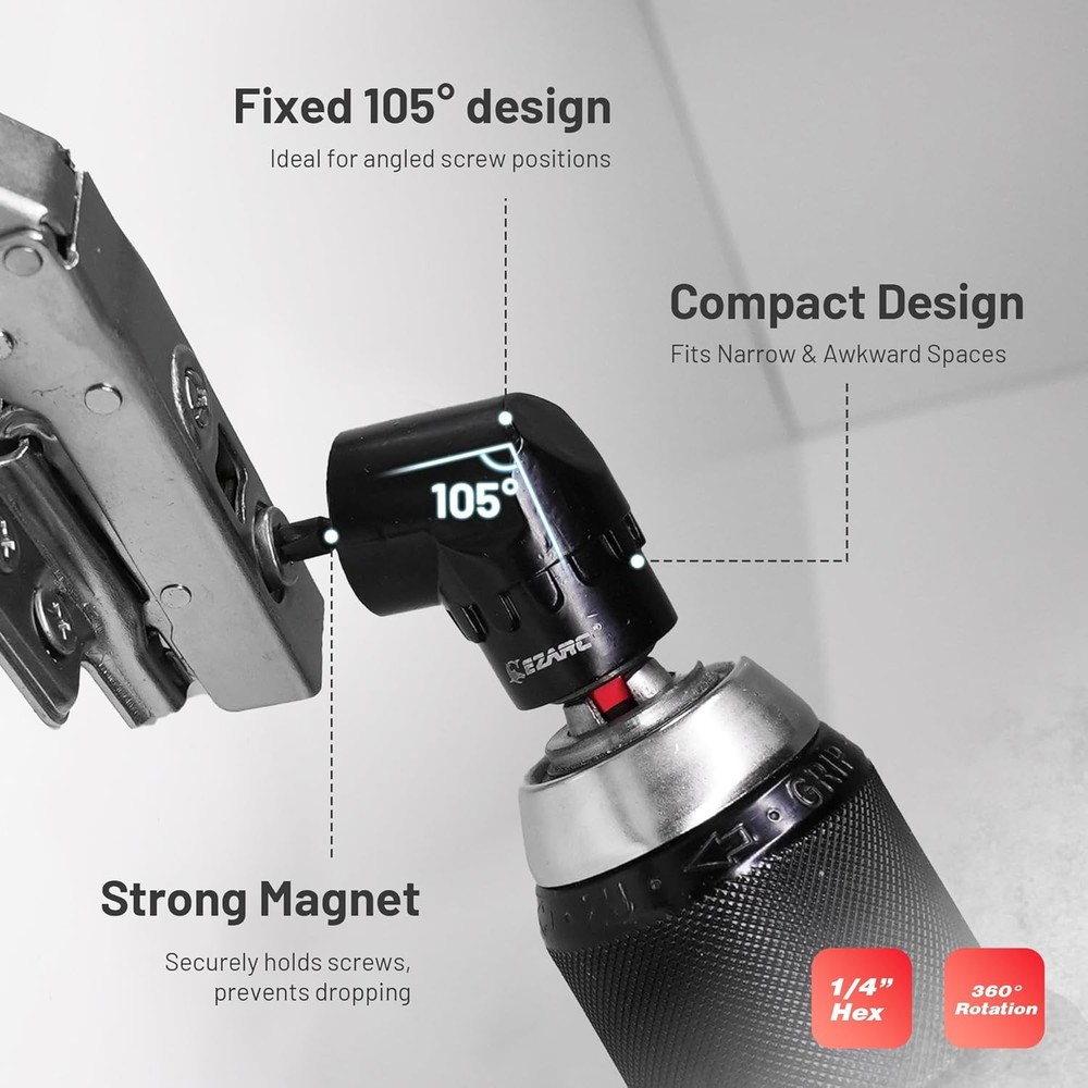 EZARC 14PC Impact Socket Adapter Set, 1/4",3/8",1/2" Square Drive Socket Adap...