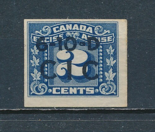 CANADA    FX98 Used, Excise Tax, 1948