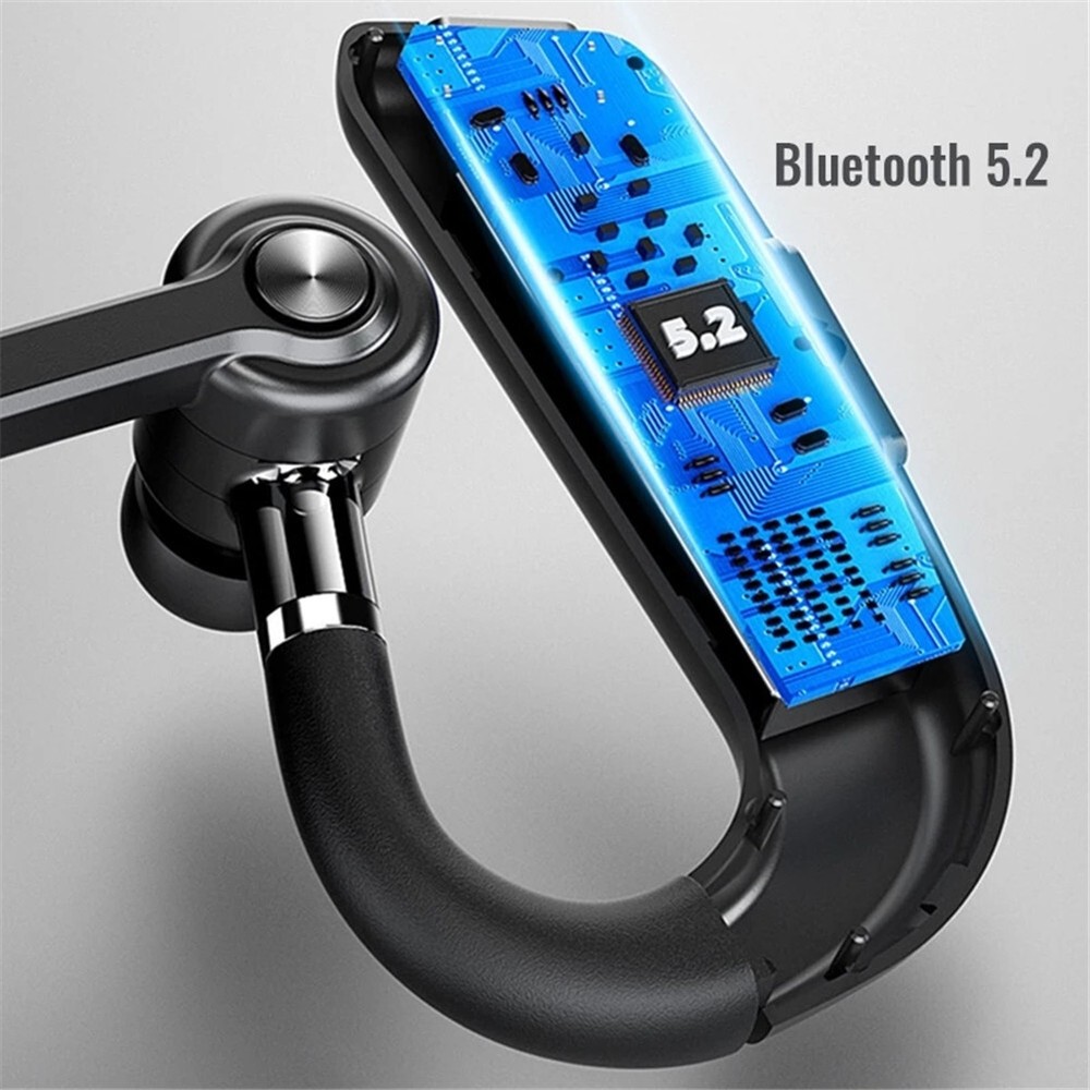 Wireless Bluetooth Earphone Hands-free Call Driver Earpiece for iOS Android