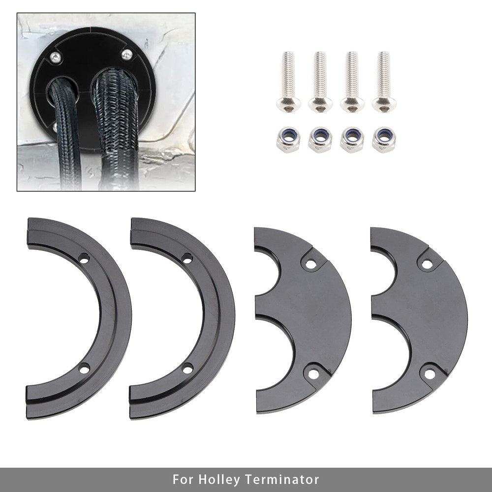 Firewall Pass Through Eliminates Firewall Grommet For Holley Terminator x Max