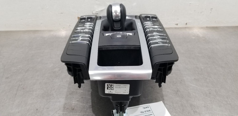 16 PORSCHE MACAN TURBO 95B FRONT FLOOR CENTER CONSOLE CONTROL PANEL