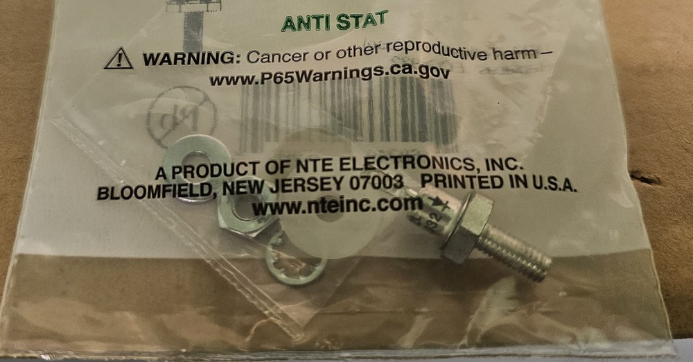 NTE Electronics NTE5932 Si Industrial Rectifier D04 Cathode Case ECG5932