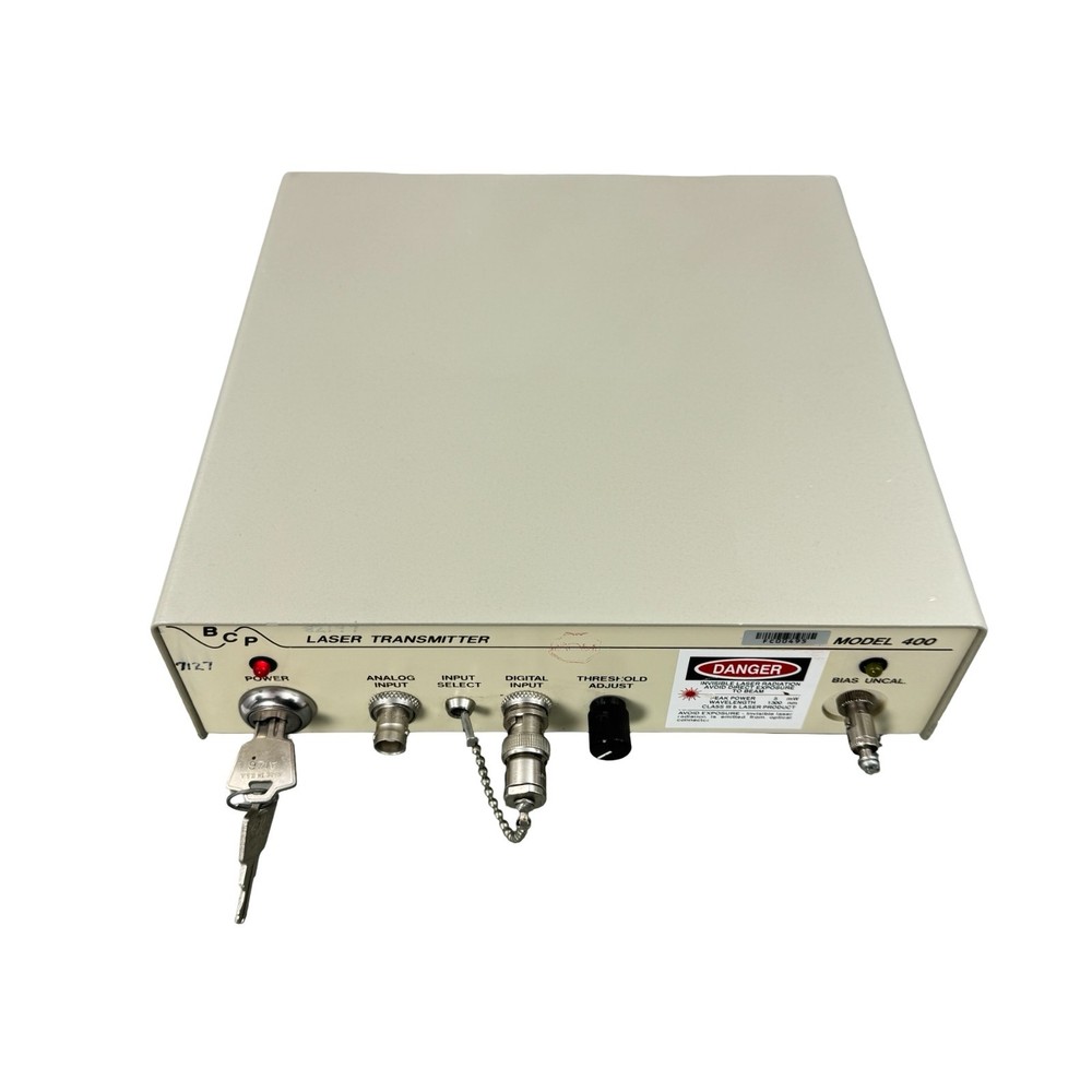 Broadband Communication Laser Transmitter Model 400