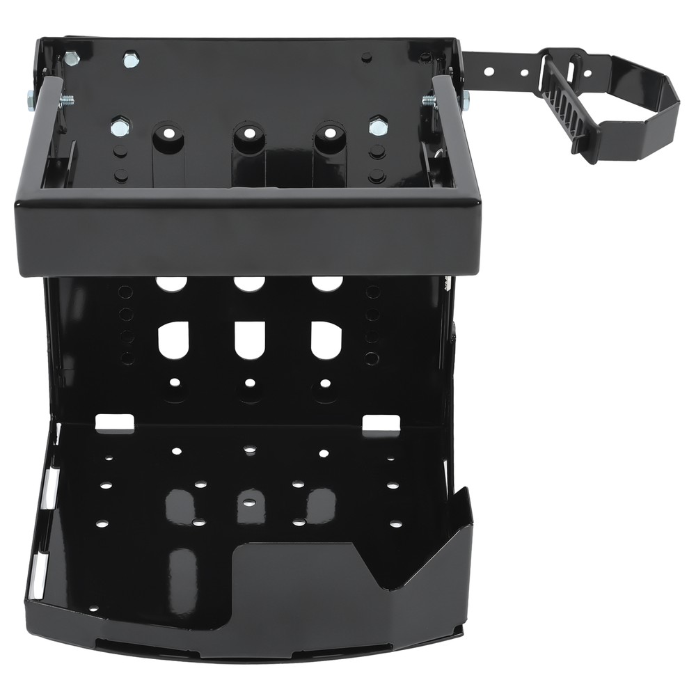 For Open Enclosed Landscape Trailer Lockable Backpack Blower Sprayer Rack Holder