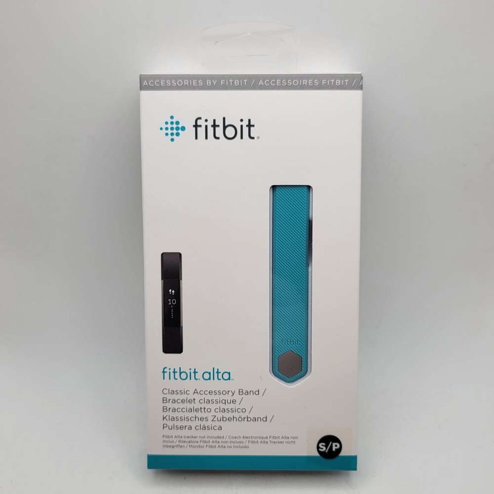 Fitbit Alta Classic Accessory Band Light Blue Size Small (S/P) Sealed Box