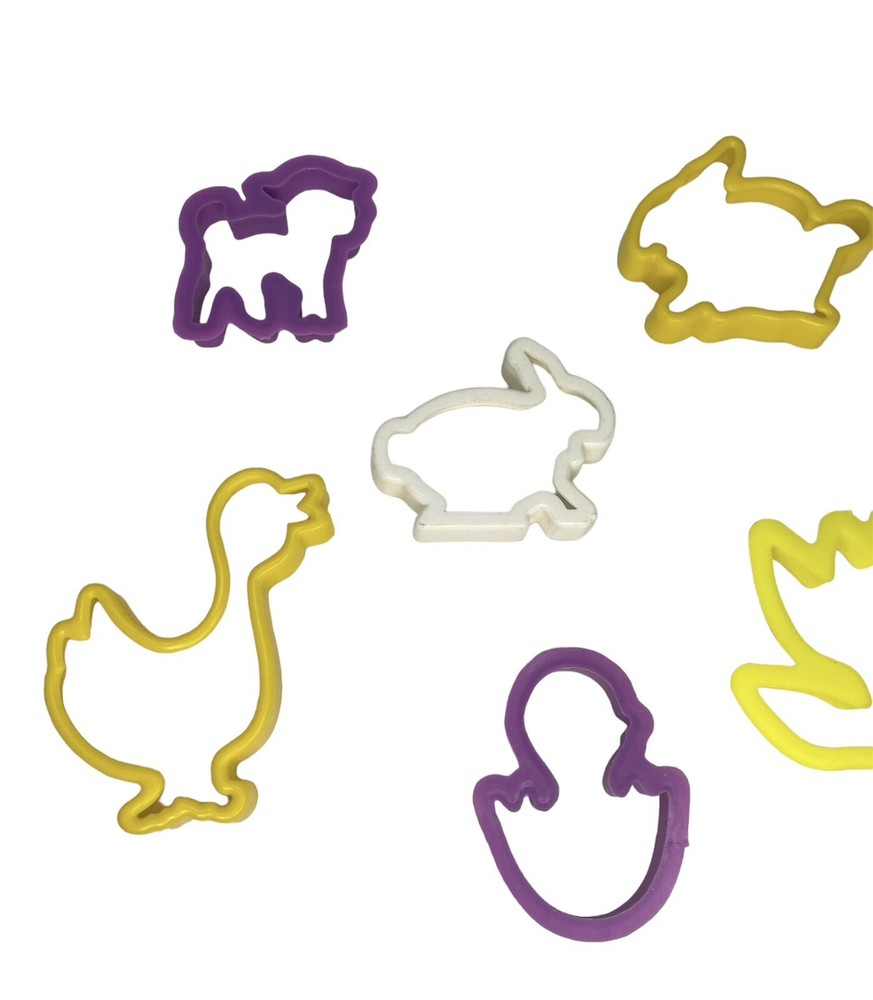 Vintage Assortment of Easter Cookie Cutters