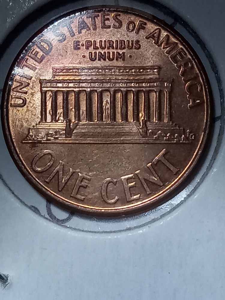 1994 Lincoln Cent With Very Rare Reverse Die Clash!!