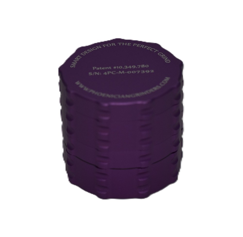 Phoenician - Medium 4 Piece Purple Grinder Authentic
