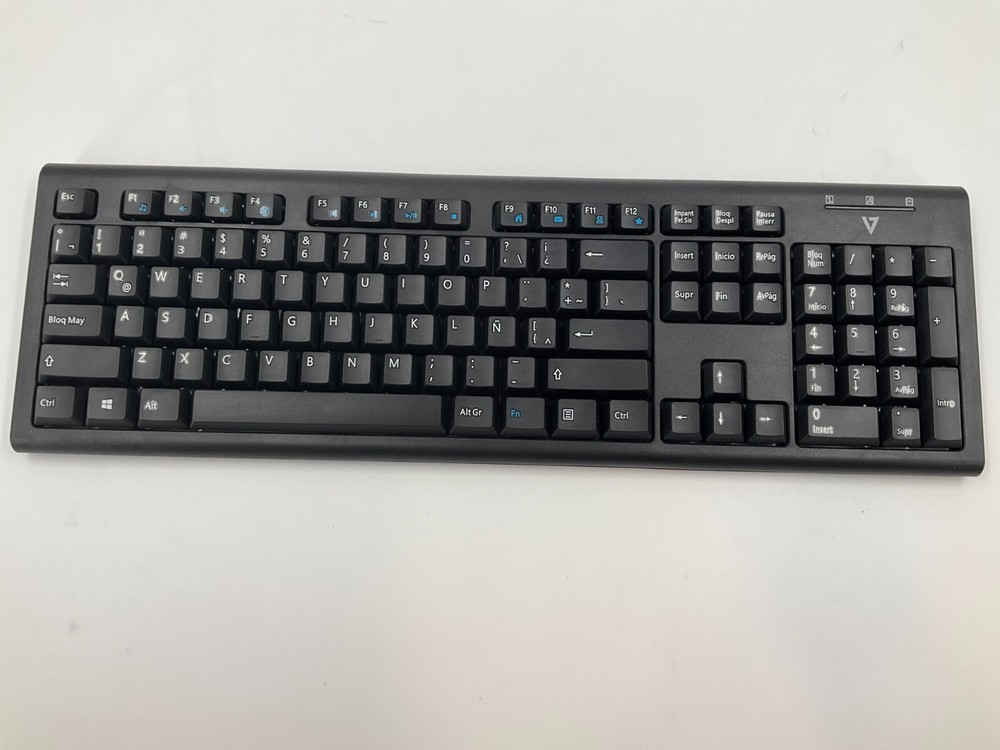 V7 Wireless Spanish Keyboard and Mouse Combo CKW200MX ✅❤️️✅❤️ OPEN BOX