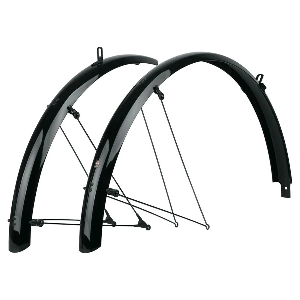 SKS Bluemels Basic Mudguard Set 24” Black, Aluminum Sandwich, ESC Safety System