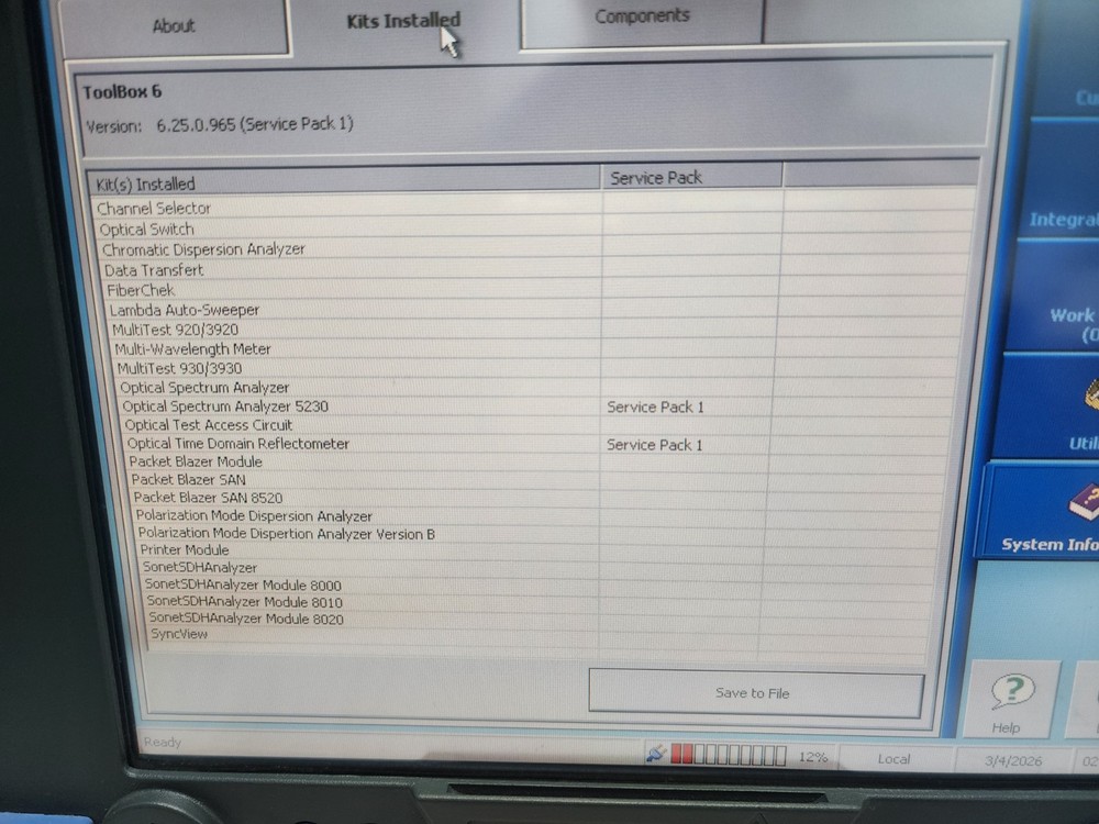 EXFO FTB-400 Network Testing, Two FTB-8510-2 Ethernet Test Modules, Gig-E, 1K