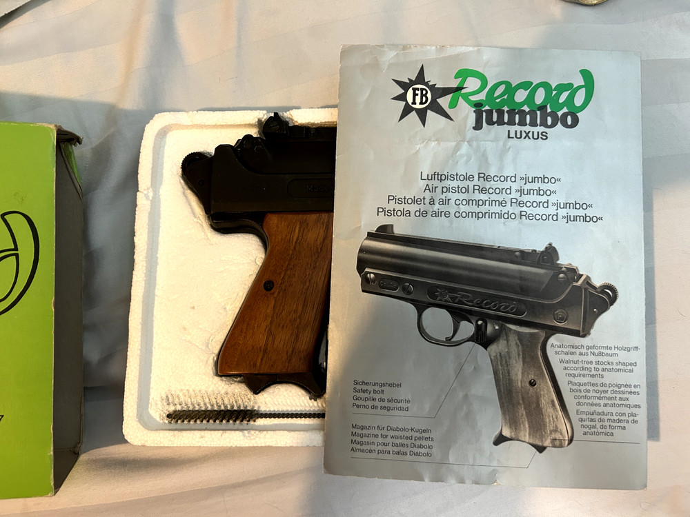 Record Jumbo Luftpistole