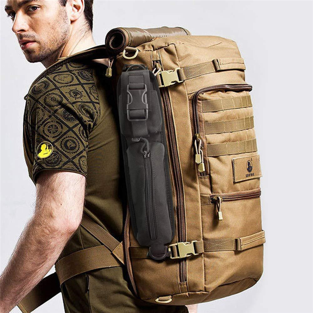 Tactical Khaki Shoulder Strap Sundries Pouch Molle Key Flashlight Pouch Pack