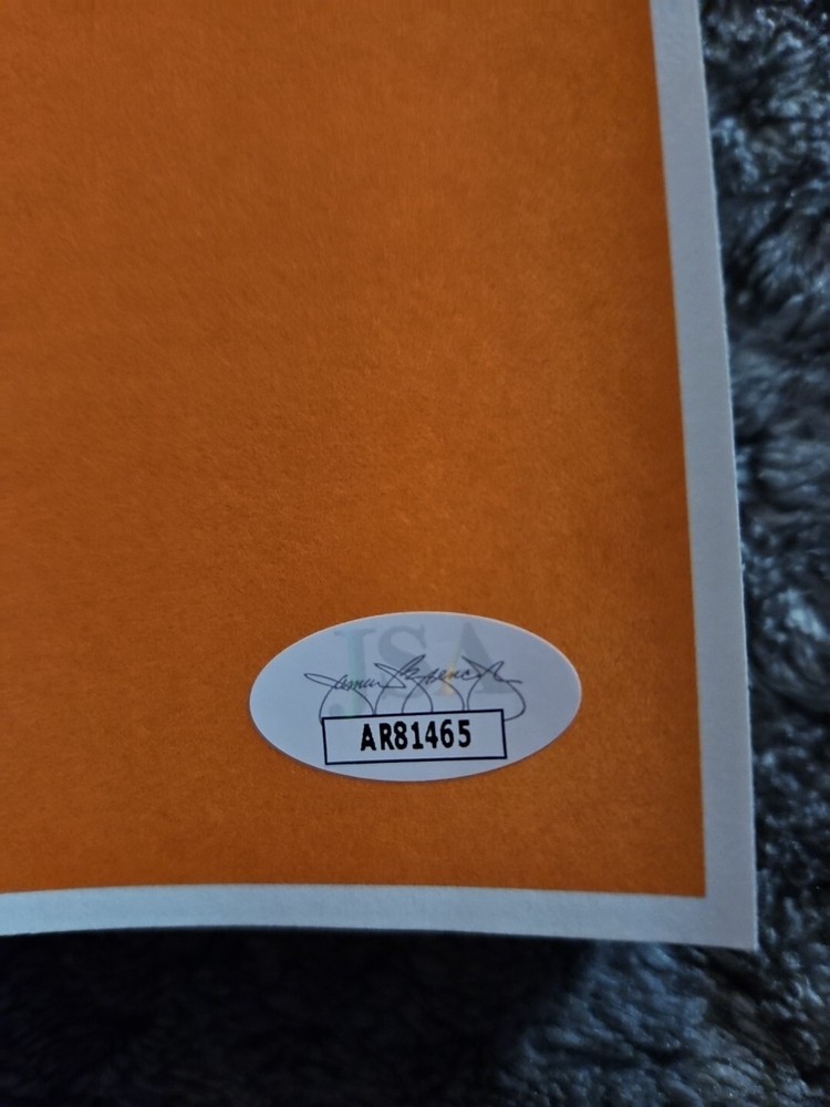 Jessica Chastain Signed Script - The Martian - JSA