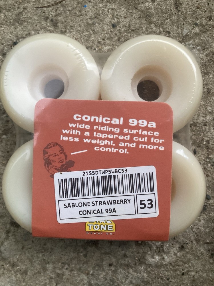 Dial Tone Wheels Conical 99a Size 53 Mm Alexis Sablone Model