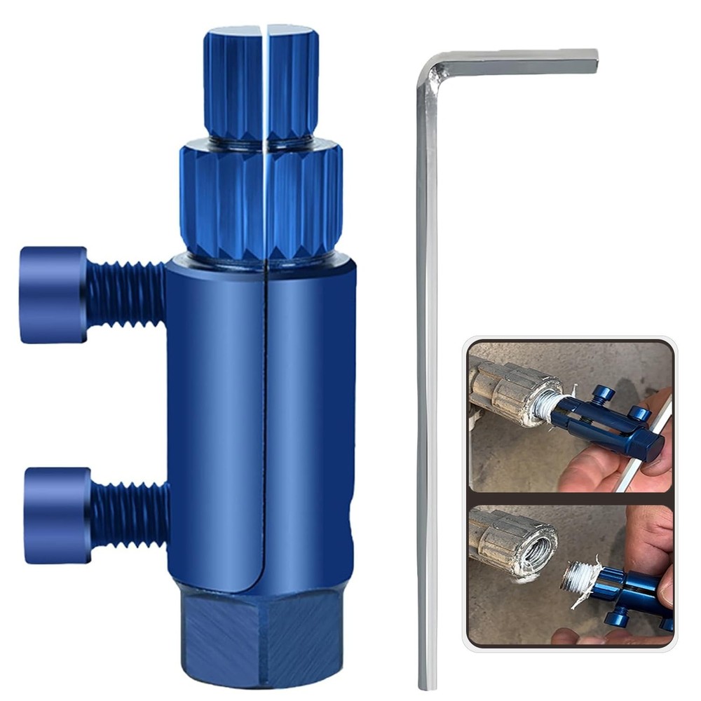 Broken Pipe & Screw Extractor Tool, Broken Faucet Extractor Removal Kit for 1...