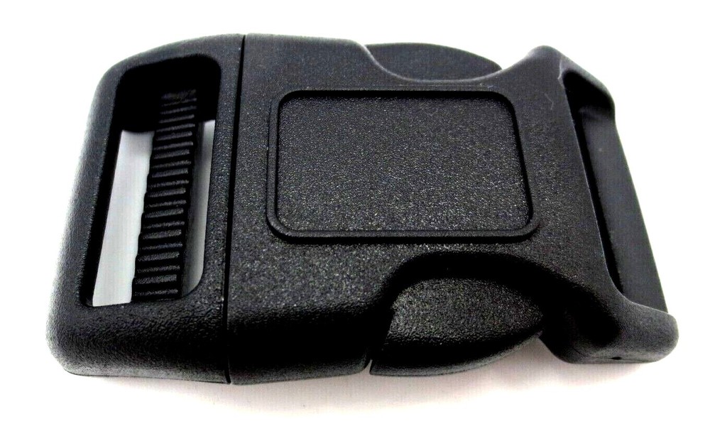 Buckle Clip-On For Strap, Durable Polyacetal, Fits 1", 25mm Wide Webbing Strap