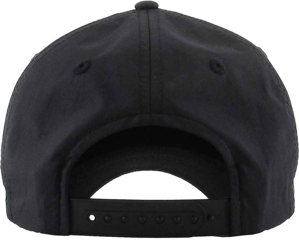 Relaxed Fit Unconstructed Nylon Sports Cap Adjustable Snapback