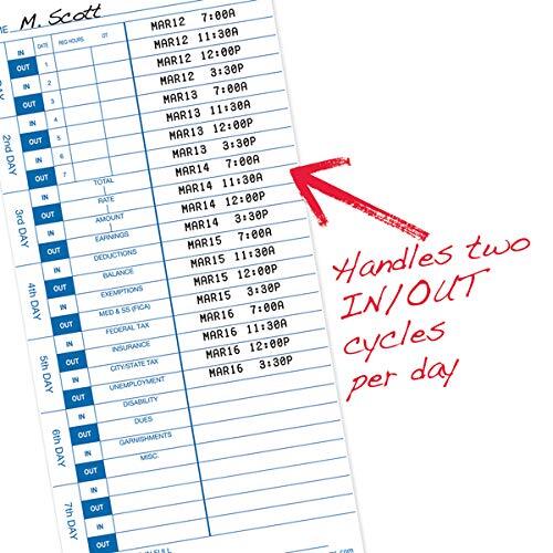 Pyramid Time Systems 35100-10MB 1000 Count English Language Authentic and Gen...