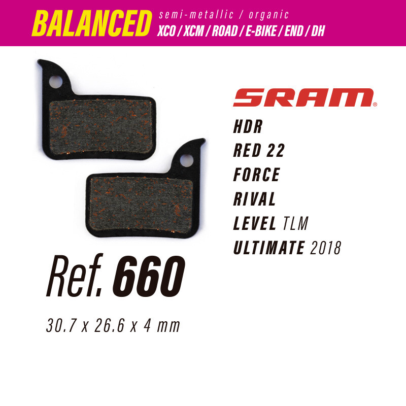 LESS BRAKES - Balanced, Powerful, Progressive - Brake Pads