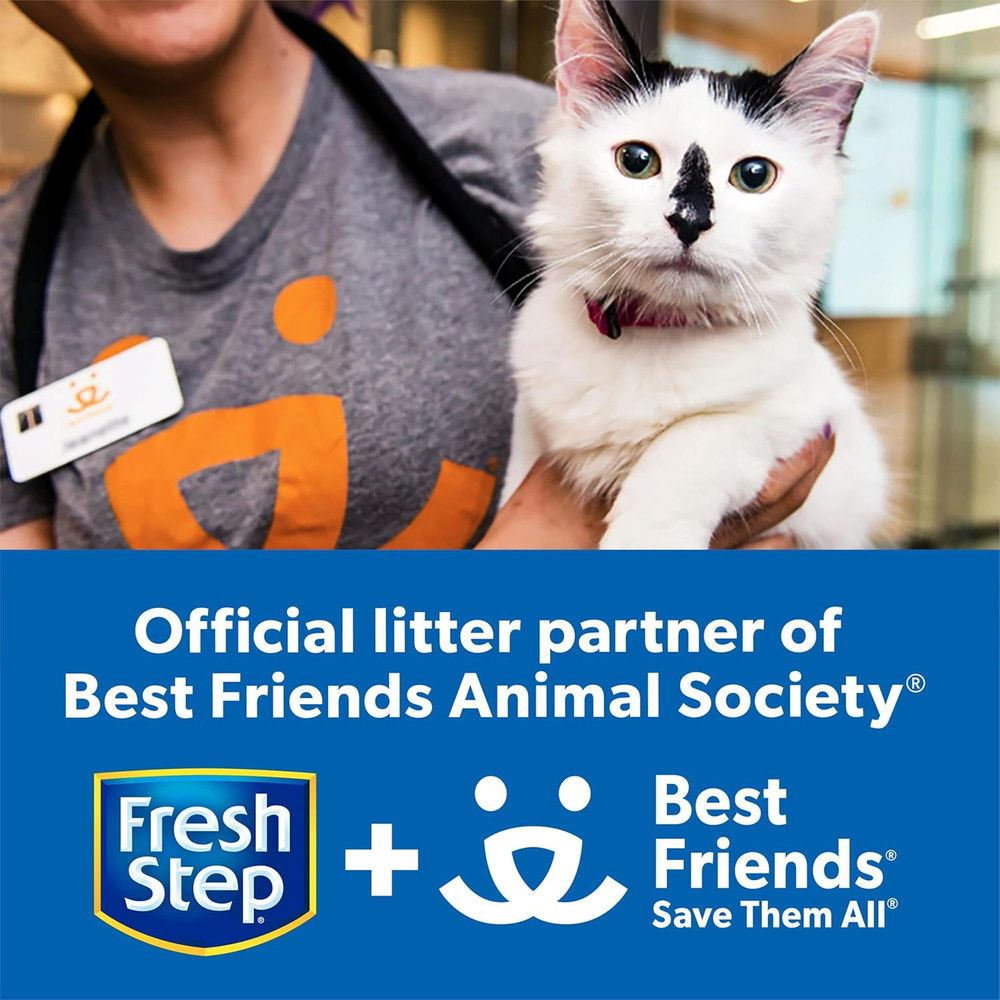 Clumping Cat Litter, Multi-Cat, Long Lasting Odor Control Kitty Litter with Acti