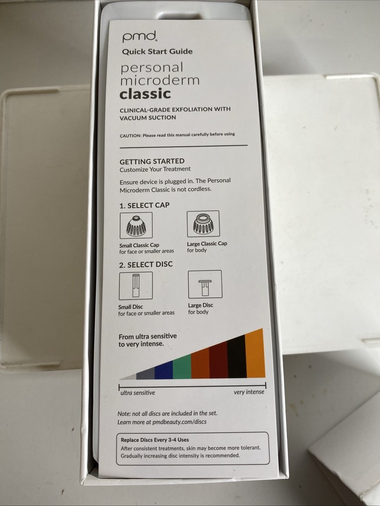 PMD Personal Microderm Classic- New Open Box