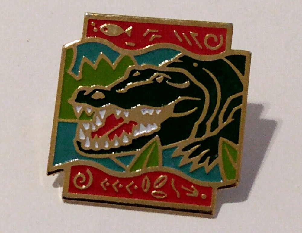 ALLIGATOR Lapel Pin 1992 Shopko