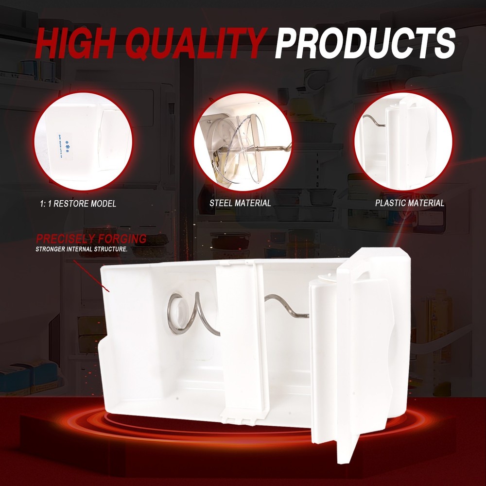 Ice Container241860803 Refrigerator Ice Bin Compatible with Frigidaire Ice Maker
