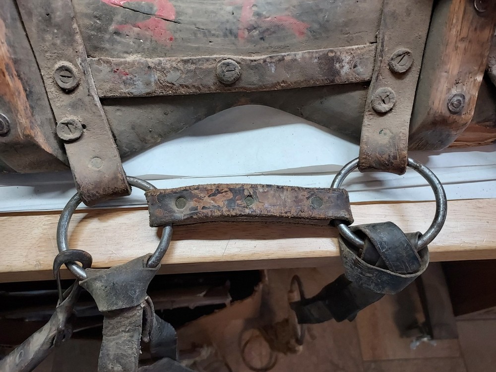 Used Sawbuck Pack Saddle Complete, Cinches, Breast Collar, Britching
