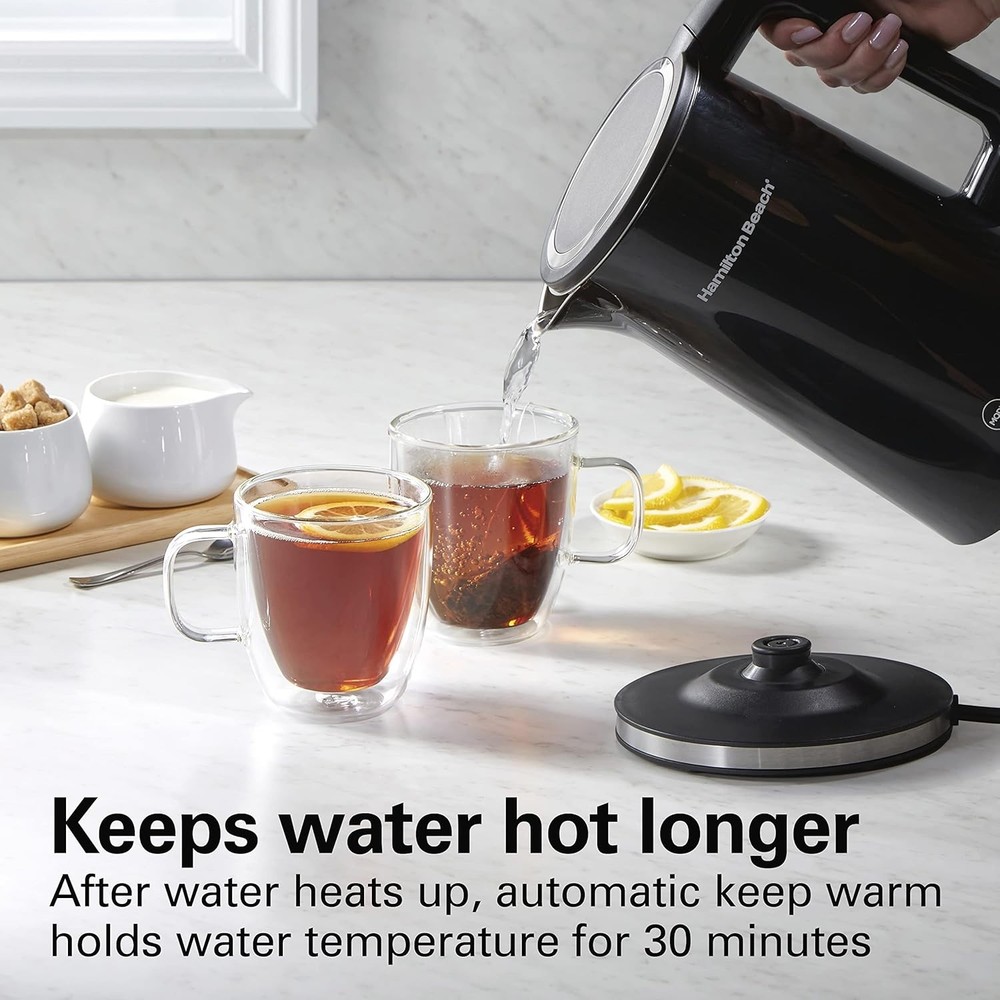 Digital Temperature Control Electric Tea Kettle Hot Water Boiler & Heater 1.7L 5