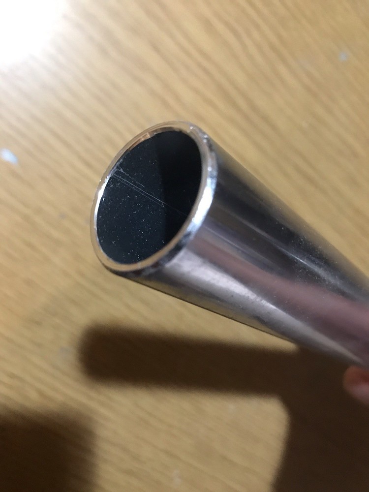 Zuka Seat post - 27.2 - Chrome - Lightly Used - Excellent Condition