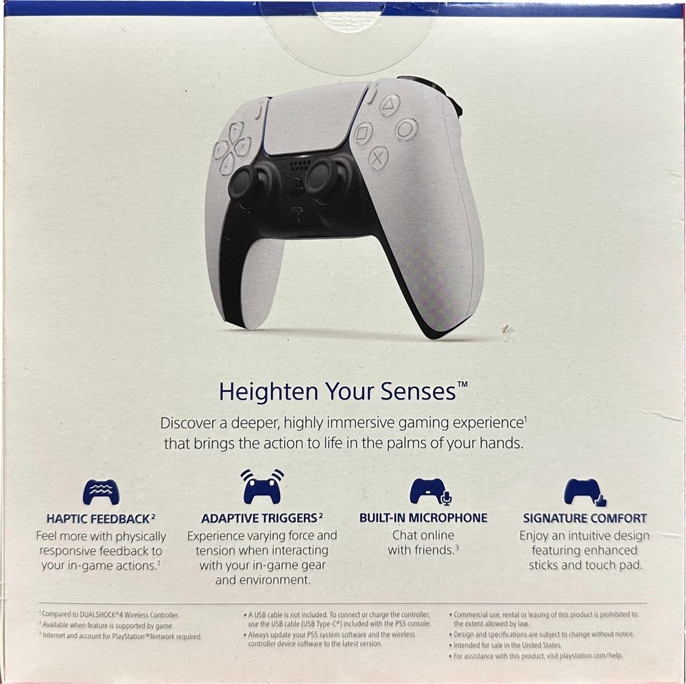 Sony PlayStation 5 DualSense Wireless Controller - White