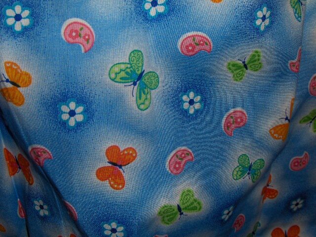 All Heart - butterfly scrub top - Medium