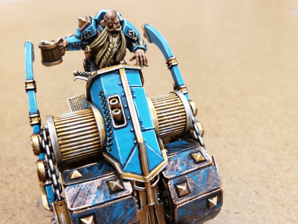 Dwarf Deathroller - Blood Bowl - Forge World Pro Painted