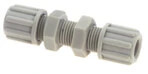 Exalto Straight Bulkhead Connector