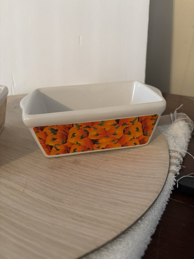 Thanksgiving Pattern Mini Muffin Loaf Pan's