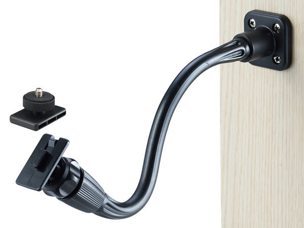 ME-DC1+ME-AMPL: 12 inch long Wall Mount w/ Quick Release for security camera
