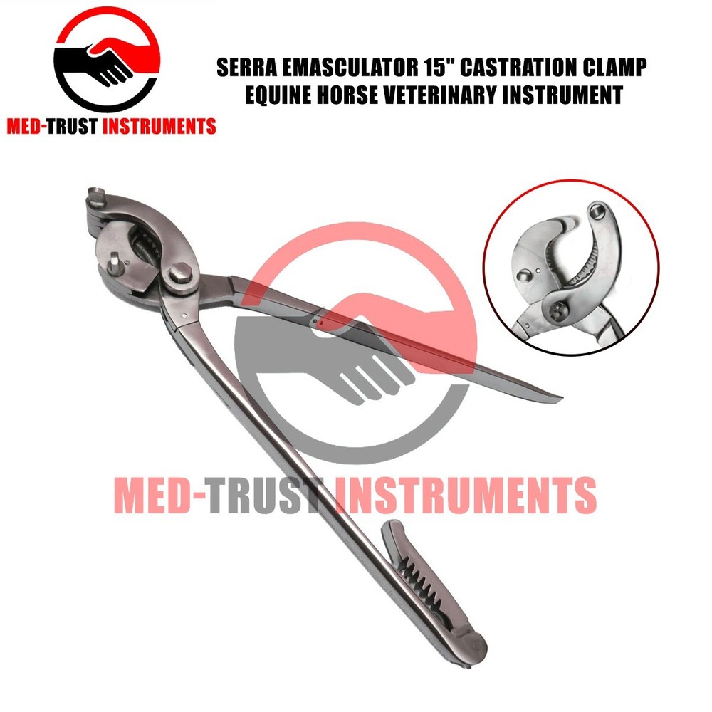 Serra Emasculator 15" Castration Veterinary Premium Instruments