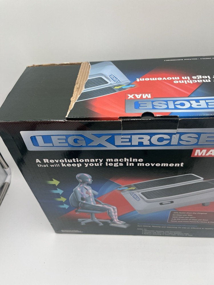 LegXercise MAX LEGX-011 Motorized Leg Activator Exercise Machine (TESTED)