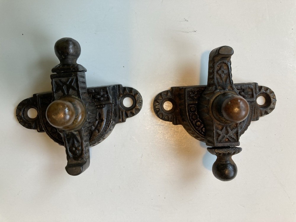 Antique Victorian Window Locks